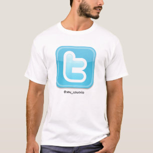 T-shirt twitter, @seu_usuario