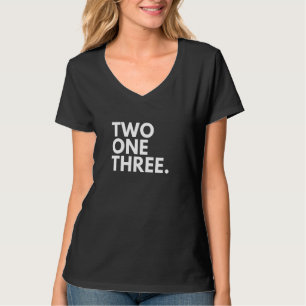 T-shirt TWO ONE THREE Indicatif régional 213 Los Angeles C