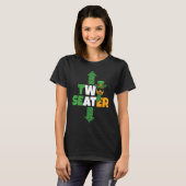 T-shirt Two Seater St Patricks Day Upside Down Pineapple S (Devant entier)