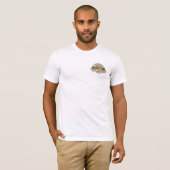 T-Shirt TwoChicks (Deux Bâtons Petit Logo) (Devant entier)