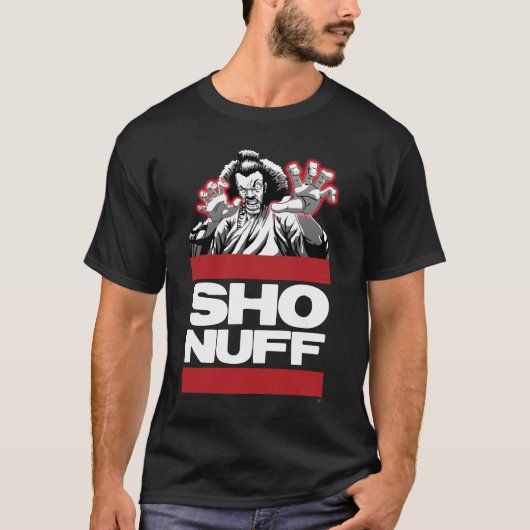 T-shirt Txt blanc de Sho Nuff (Devant)