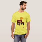 T-shirt Tye Dye Squirrel (Devant entier)