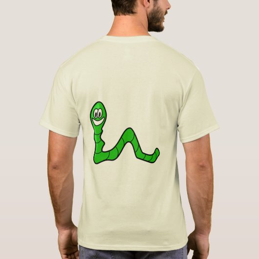 T-shirt Tye Dye Worms (Dos)