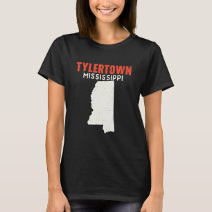 T-shirt Tylertown Mississippi USA State America Travel Mis