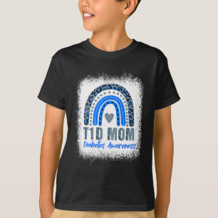 T-shirt Type 1 Diabète T1d Maman Sensibilisation au diabèt