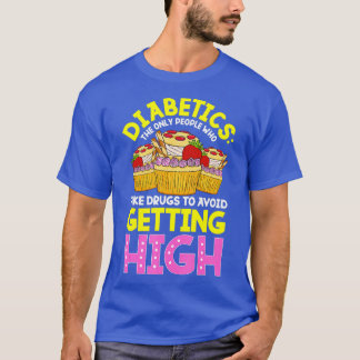 T-shirt Type 2 Sensibilisation au diabète Douceur Diabétiq