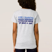 T-Shirt Type Aucun [bleu/gris] (Dos)