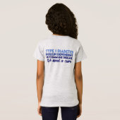 T-Shirt Type Aucun [bleu/gris] (Dos entier)