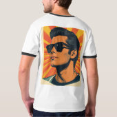 T-shirt Type Cool Rétro (Dos entier)