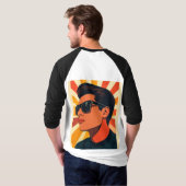 T-shirt Type Cool Rétro (Dos entier)