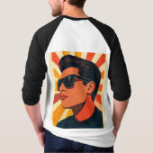 T-shirt Type Cool Rétro (Dos)