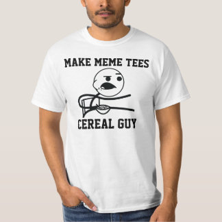 T-SHIRT TYPE DE CÉRÉALE