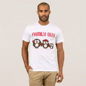 T-shirt Type de famille (Devant entier)