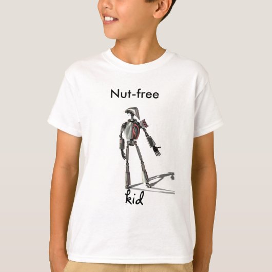 T-shirt Type de robot - n'alimentez aucun écrou (Devant)