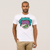 T-shirt Type en verre de bruit (Devant entier)