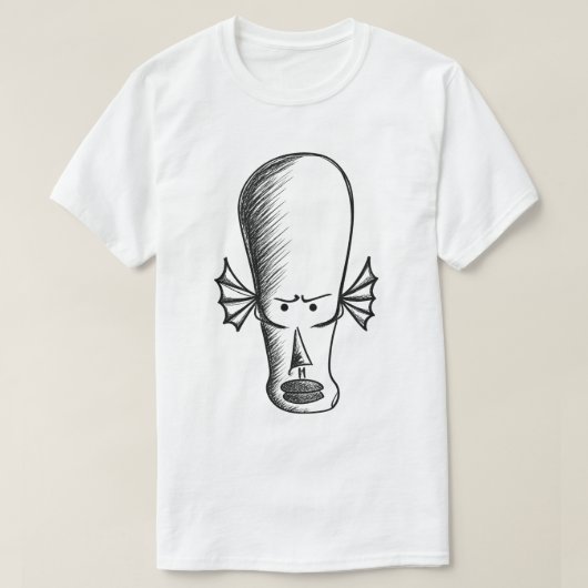 T-shirt Type extraterrestre (Design devant)