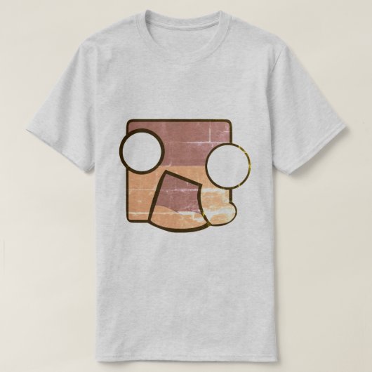 T-shirt Type gris (Design devant)