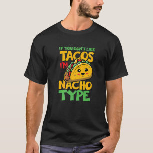 T-shirt Type Nacho Tex Mex Tortilla