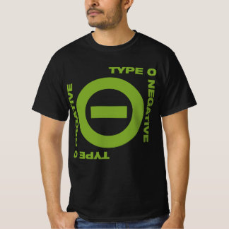T-shirt Type O négatif