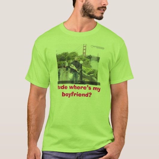 T-shirt Type où est mon ami ? (Devant)