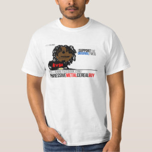 T-shirt Type progressif de céréale en métal