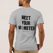 T-shirt type rouge (Dos)