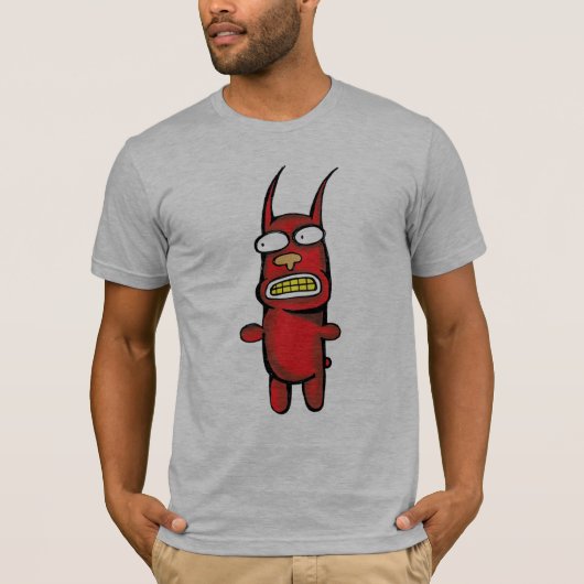 T-shirt type rouge (Devant)
