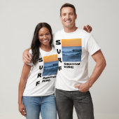 T-shirt type sheboygan de surf (Unisexe)