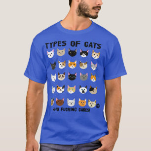 T-SHIRT TYPES DE CATS