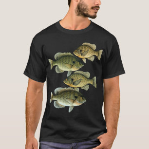 T-shirt Types de Crapet arlequin