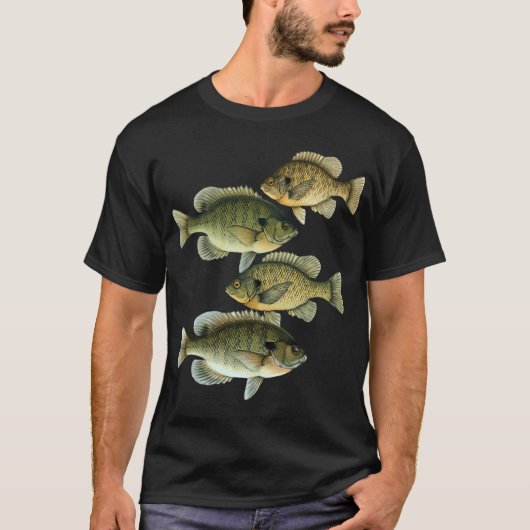 T-shirt Types de Crapet arlequin (Devant)