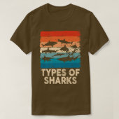 T-shirt Types De Requins (Design devant)