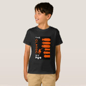 T-shirt Types de skateboard (Devant entier)