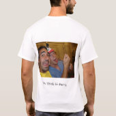 T-shirt Types drôles (Dos)