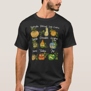 T-shirt Types Et Variétés citrouilles Citrouille Pour Hall