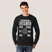 T-shirt Typical Brain Lifesaver (Devant entier)