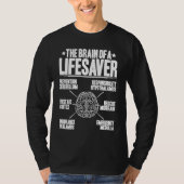 T-shirt Typical Brain Lifesaver (Devant)
