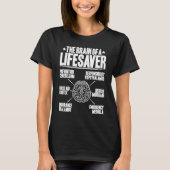 T-shirt Typical Brain Lifesaver (Devant)