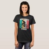 T-shirt Typiste retraité (Devant entier)