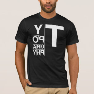 T-shirt Typographie