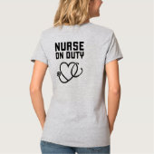 T-shirt Typographie amusante Conception (Dos)