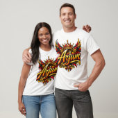 T-shirt Typographie Arjun Royal Crown Wings (Unisexe)