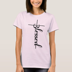 T-shirt Typographie Bénie