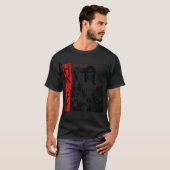 T-shirt Typographie Big Red Frame (Devant entier)