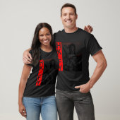 T-shirt Typographie Big Red Frame (Unisexe)