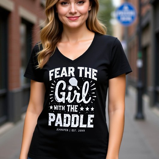 T-shirt Typographie cadeau Pickleball Funny Personnalisé