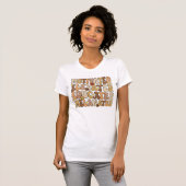 T-shirt Typographie d'affirmation stimulante (Devant entier)
