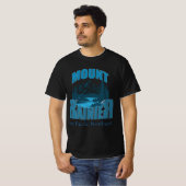 T-shirt Typographie d'aventure Mont Rainier | Conception d (Devant entier)
