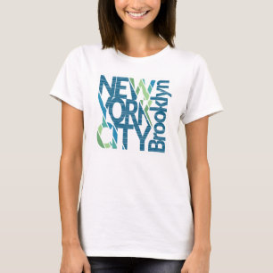 T-shirt Typographie de Brooklyn New York