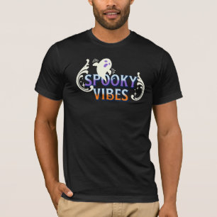 T-shirt Typographie de lettrage avec des vibrations fantom